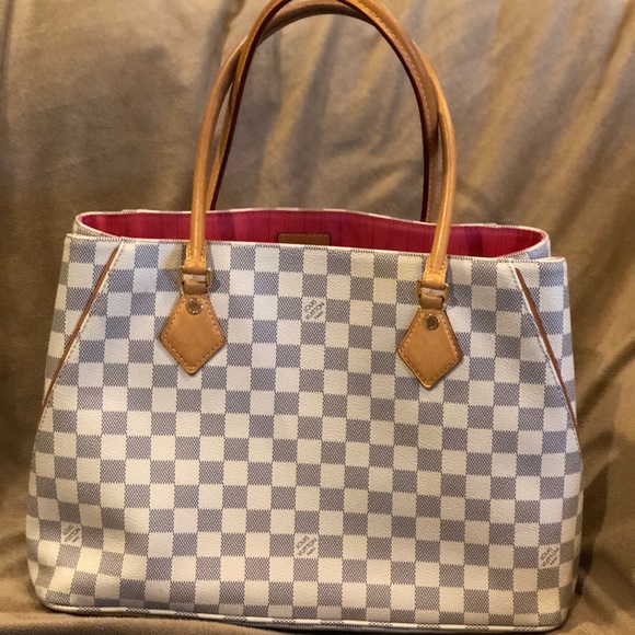 Louis Vuitton | Bags | Louis Vuitton Calvi Damier Azur | Poshmark